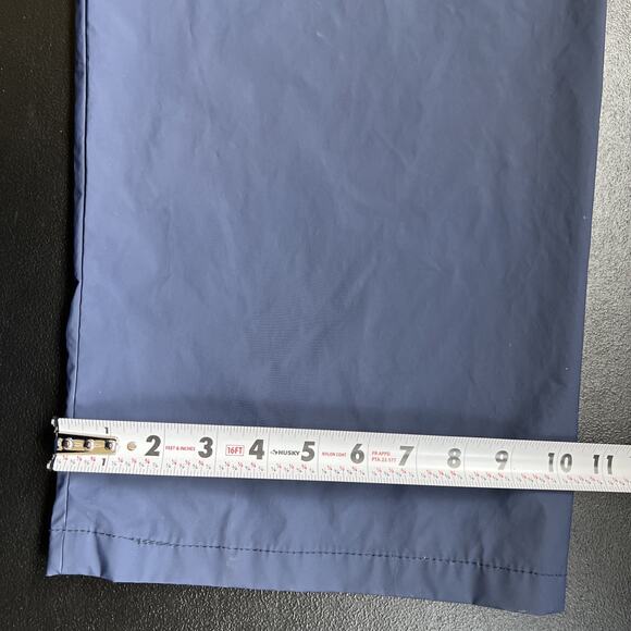 Columbia Rain Pants Mens XL Blue Nylon Polyamide Packable Outdoor Pull On Hiking - Picture 10 of 10